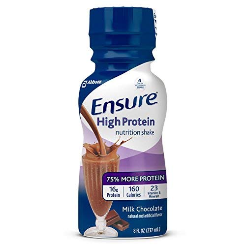High Protein Nutrition Shake Milk Chocolate 8 Fl Oz 6 Pack K9786
