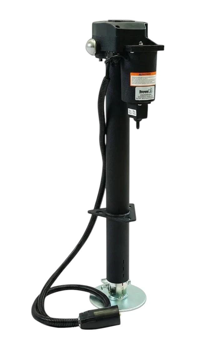 Electric Trailer Tongue Jack with Drop Leg 12V 3500 lb V5090