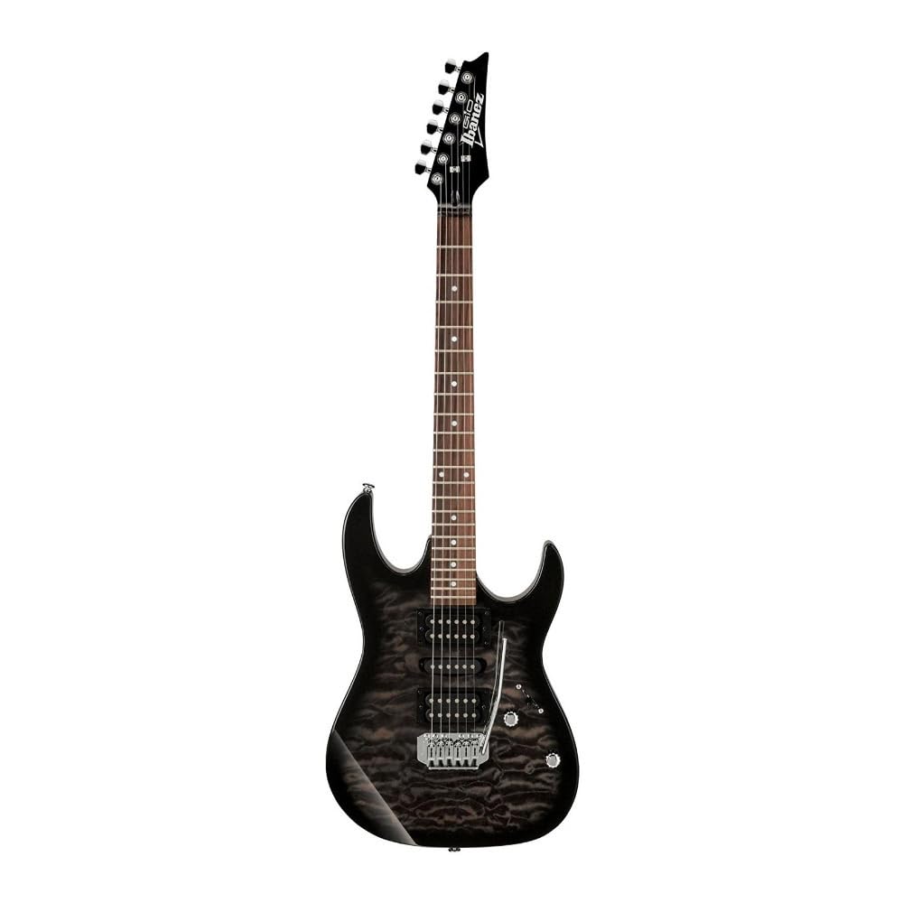 Transparent Black Sunburst Electric Guitar V50625