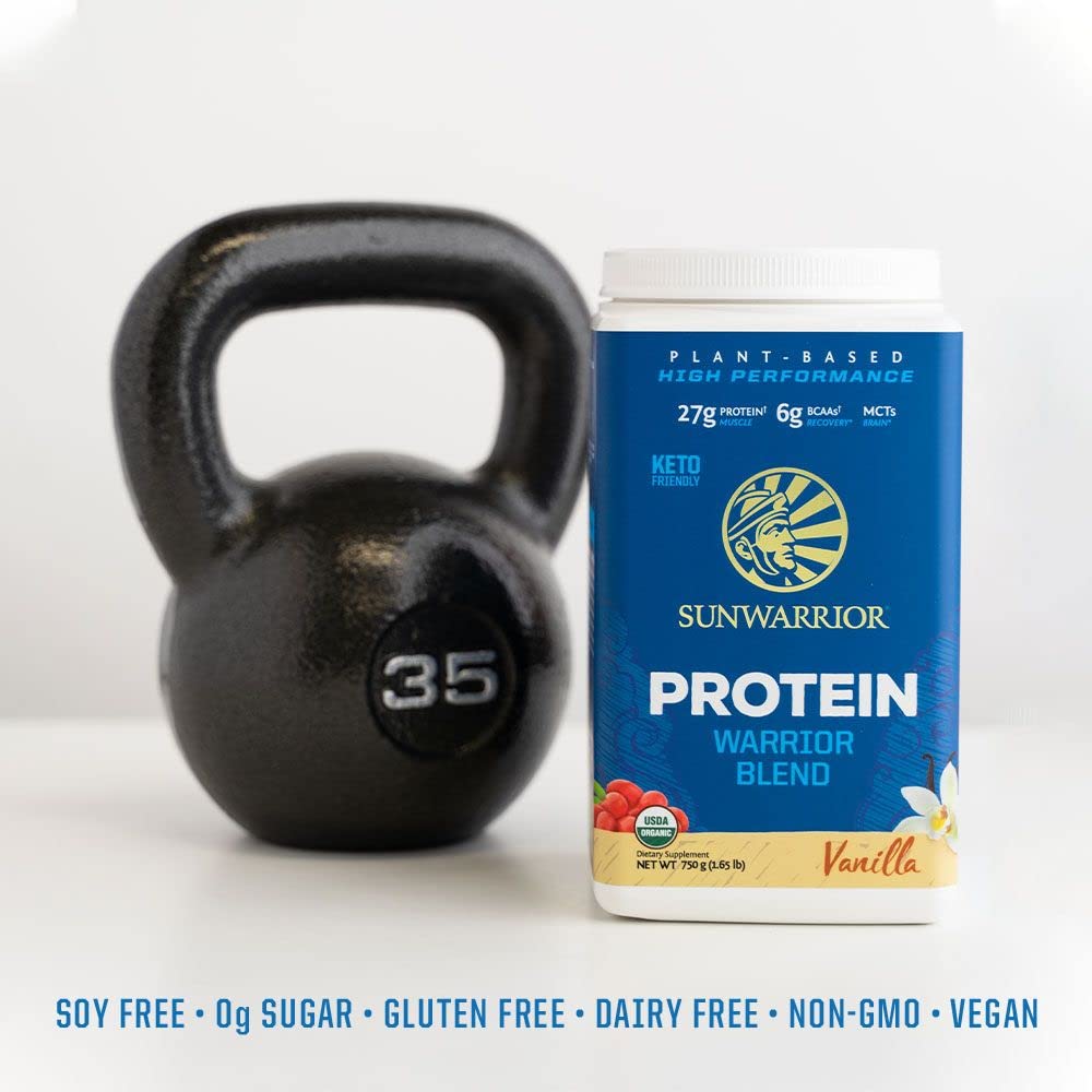 Vanilla Plant Based Protein Powder with BCAA W82177