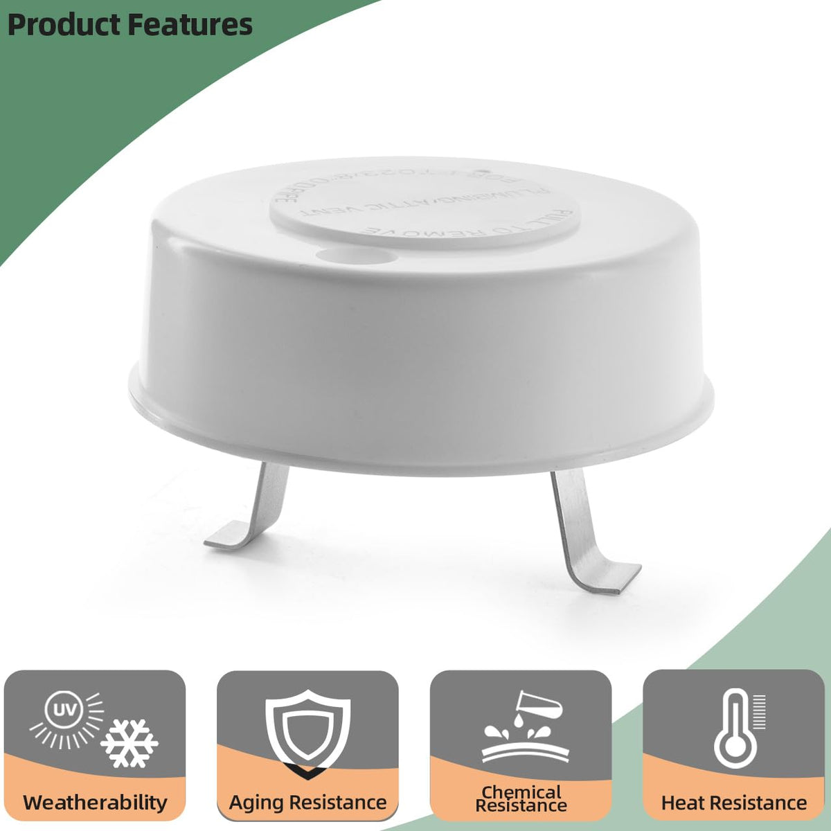RV Roof Plumbing Vent Cap D121632