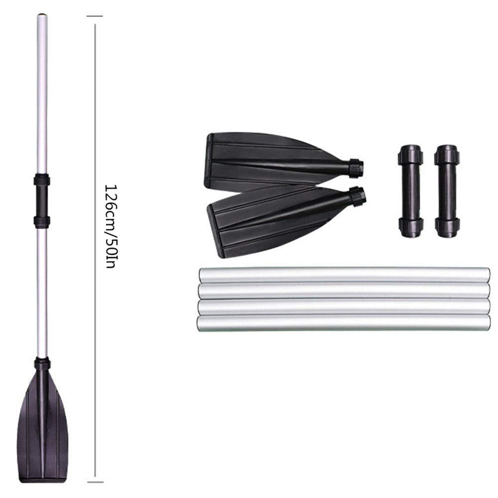 2 Pcs Aluminum Alloy Kayak Paddles 50 Inch K179