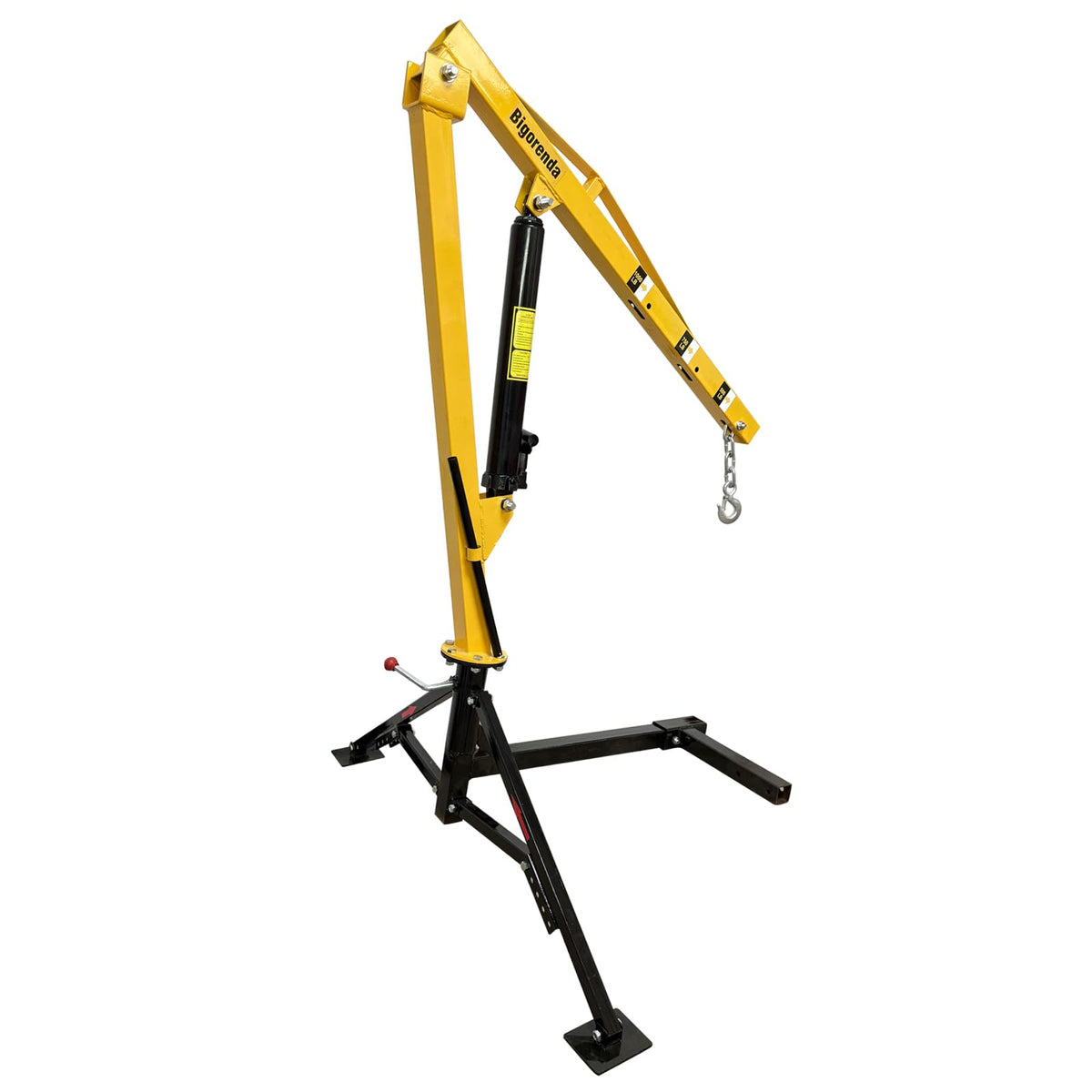 1000lb Capacity Hydraulic 360° Swivel Truck Crane M94997