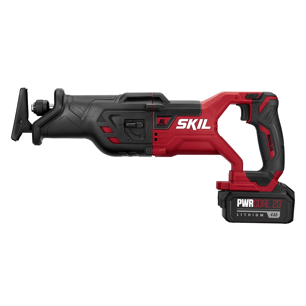 20V Brushless Reciprocating Saw Kit with Battery and Charger W816515
