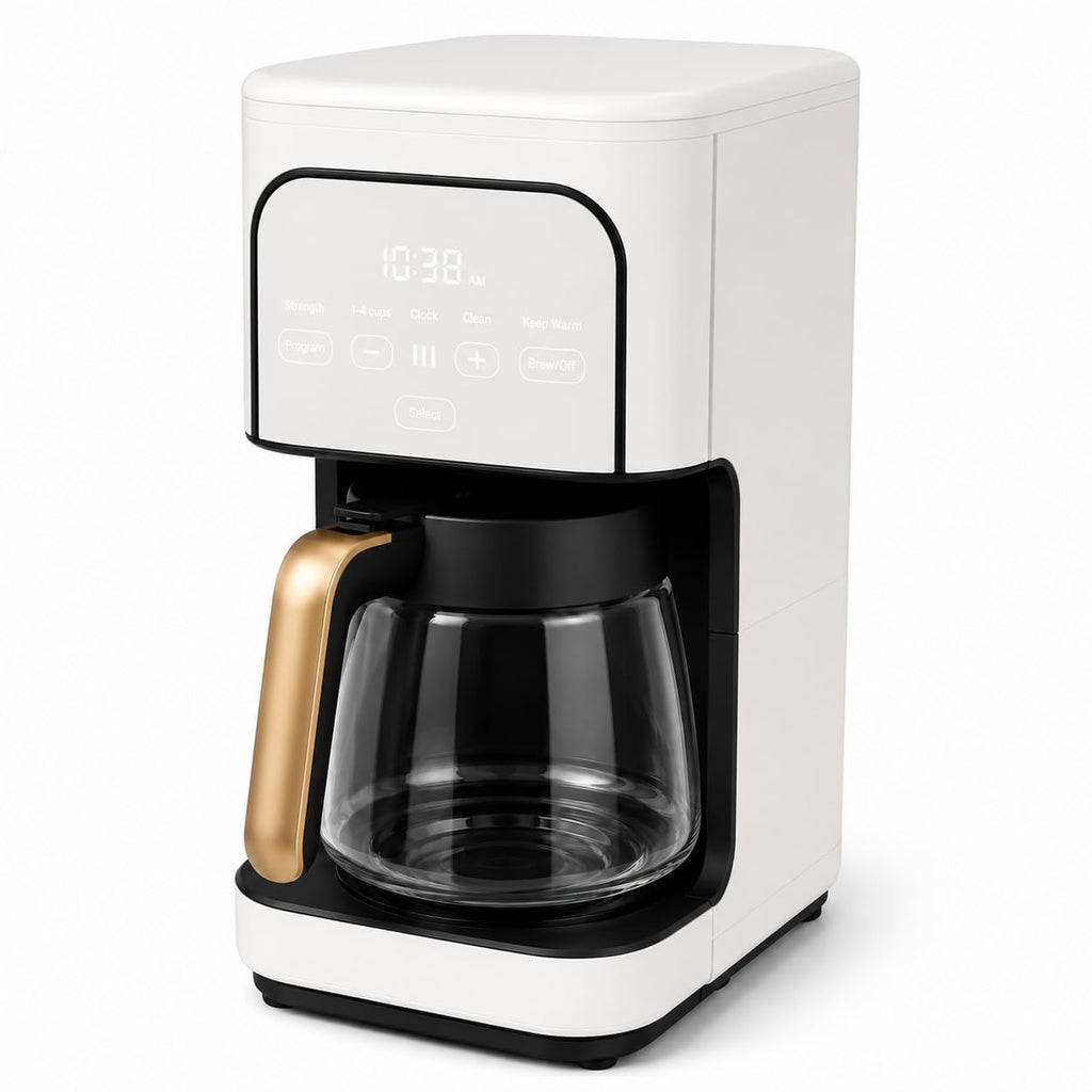 12-Cup Programmable Coffee Maker with Glass Carafe C38996