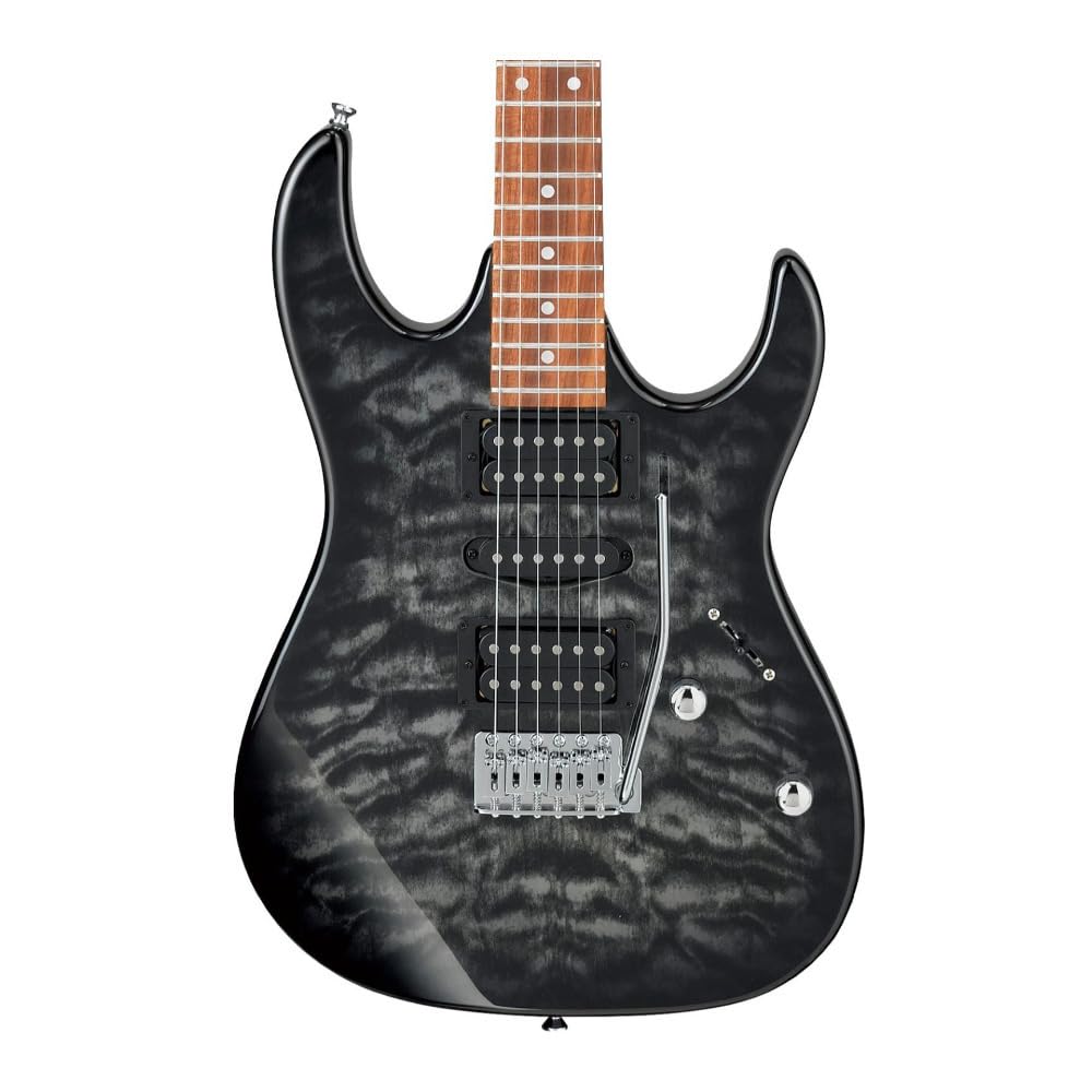 Transparent Black Sunburst Electric Guitar V50625