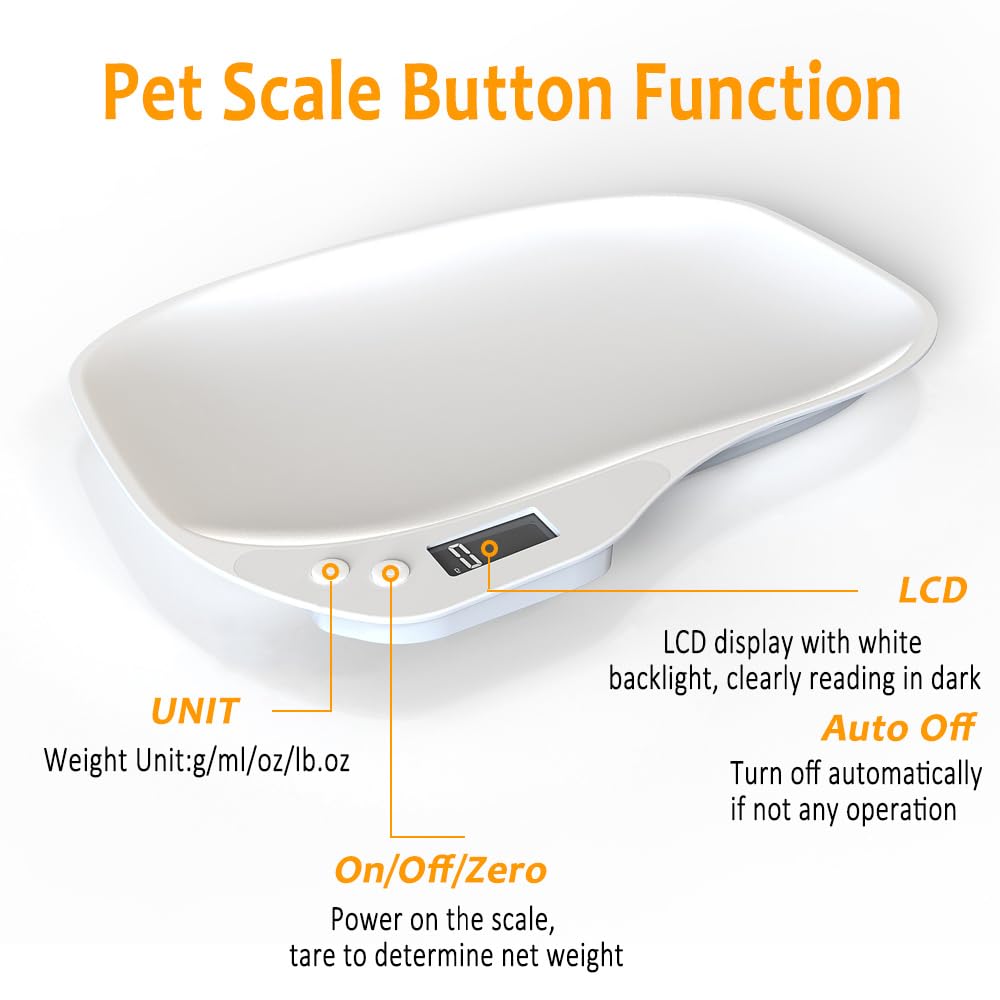 Digital Pet Scale 33lb Y4738