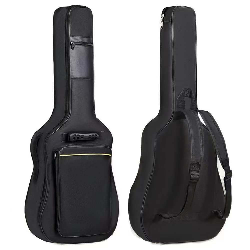 40 41 42 Inch Acoustic Folk Guitar Bag Backpack 600D Oxford Soft Carry Case A9340