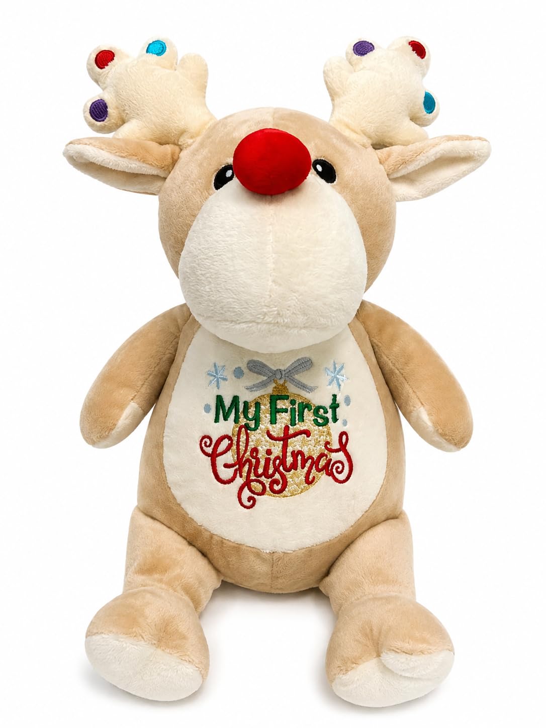 Embroidered My First Christmas Keepsake Plush X11148