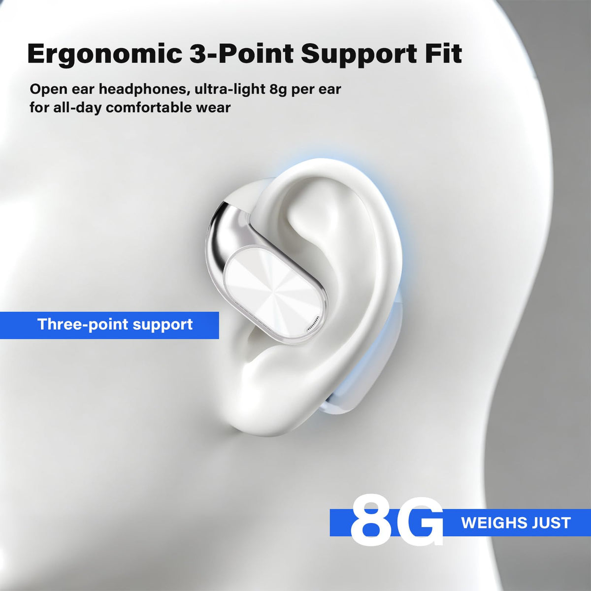 Open Ear Headphones with Earhook P716985