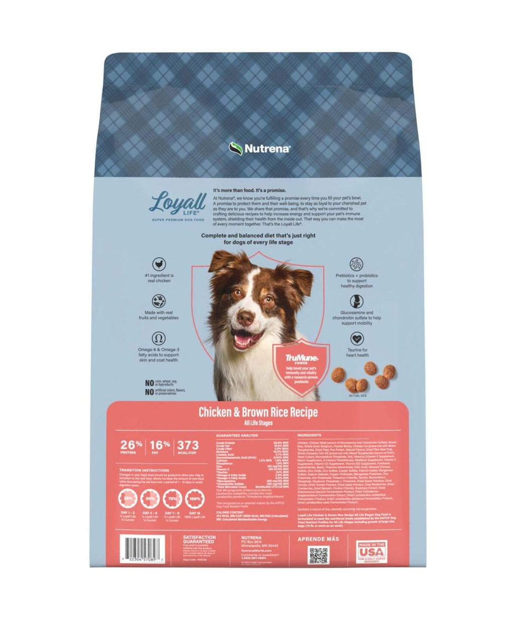 Chicken and Rice Dog Food 20 Pounds Y208603
