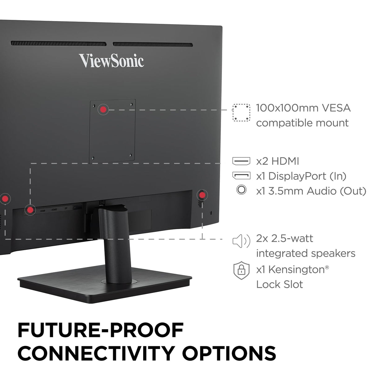 32 Inch QHD 1440p IPS Computer Monitor U727
