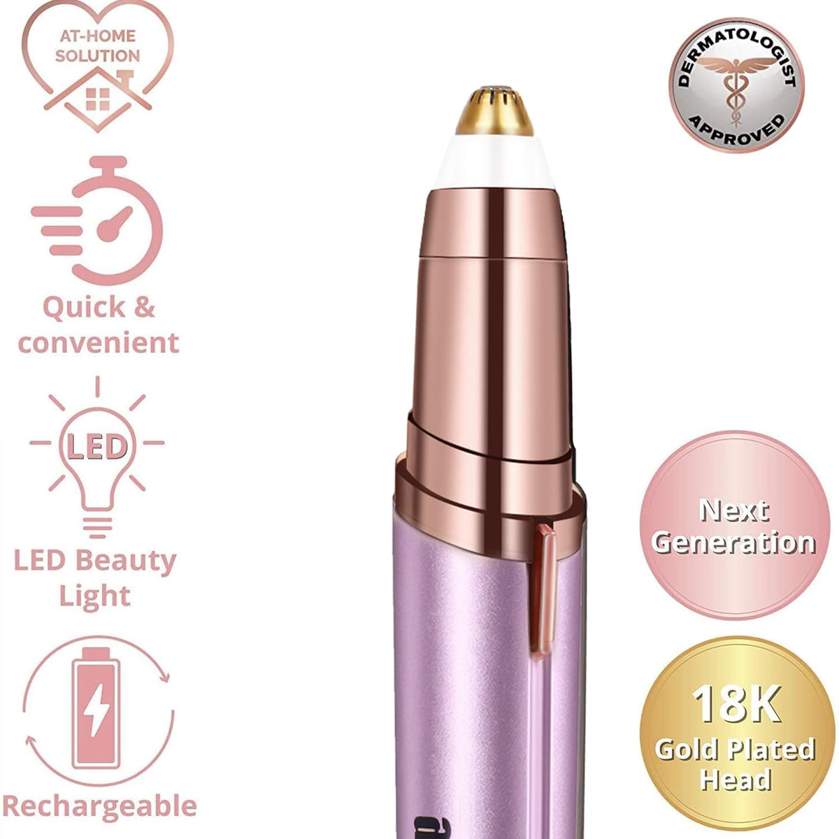 Rechargeable Electric Eyebrow Trimmer Z676
