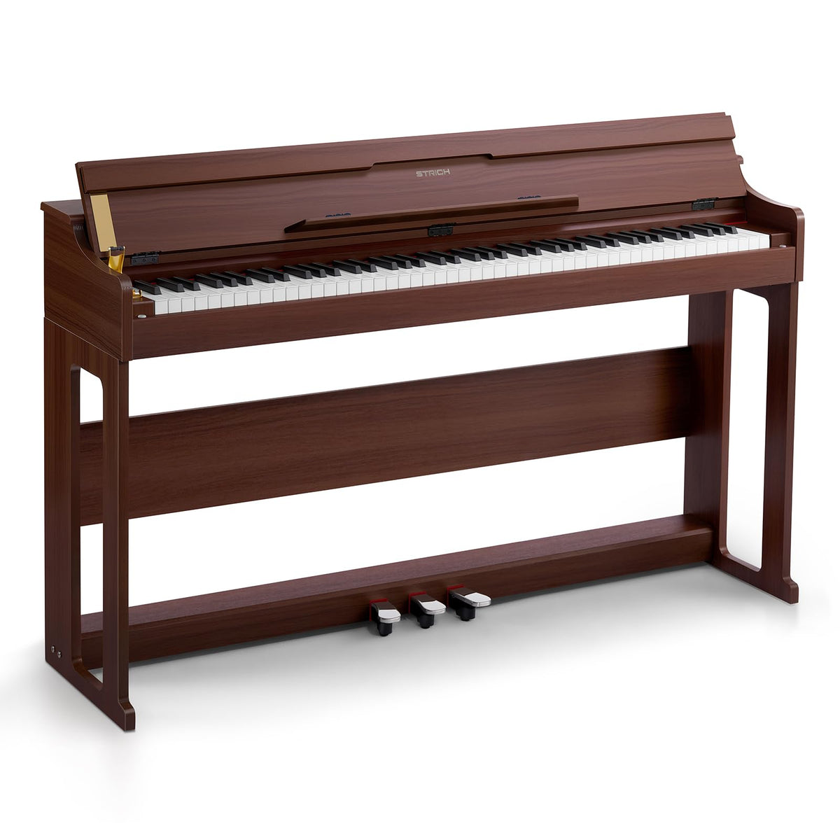 88 Keys Hammer-Action Fully Weighted Digital Piano with Furniture Stand I961