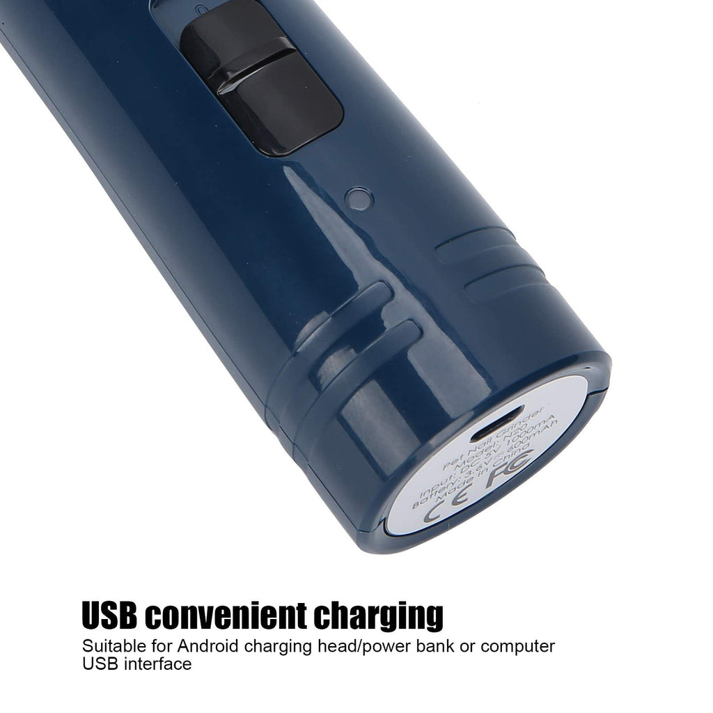 Rechargeable Portable LED Electric Dog Nail Grinder N32623