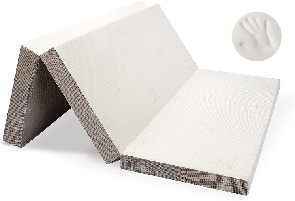 Queen Size 6 inch Memory Foam Trifold Mattress Q23444