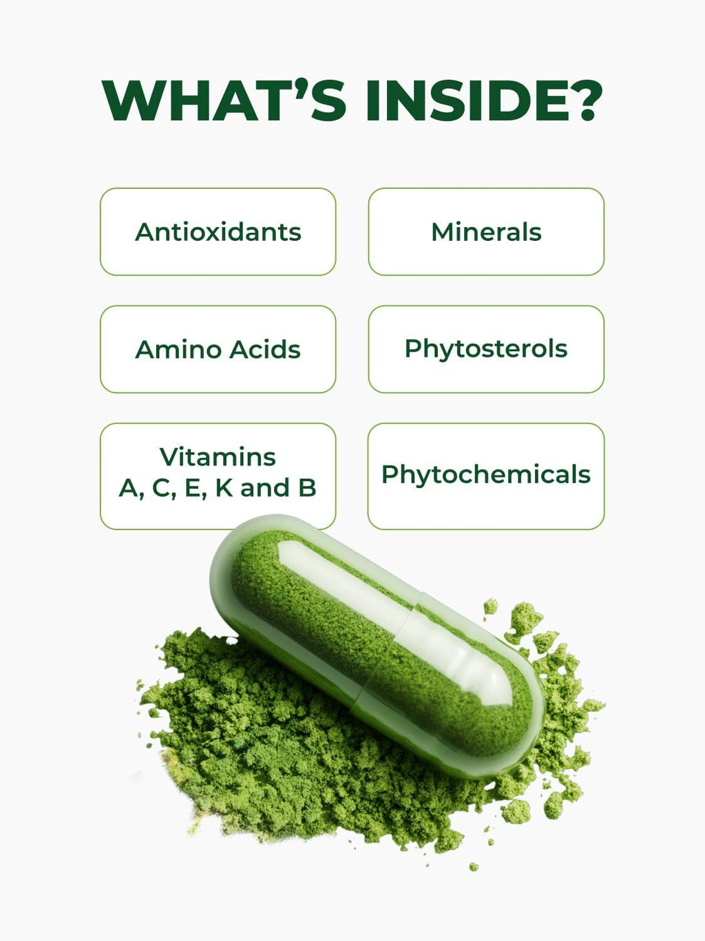 Organic Moringa Capsules 500mg 120ct Pack of 2 B792