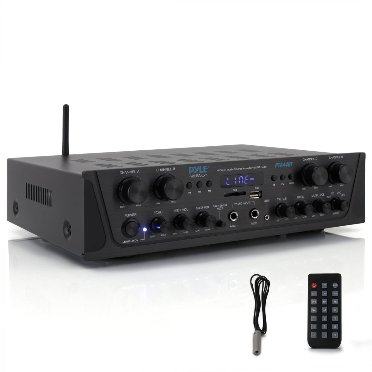 4-Channel Audio Amplifier with Bluetooth T964