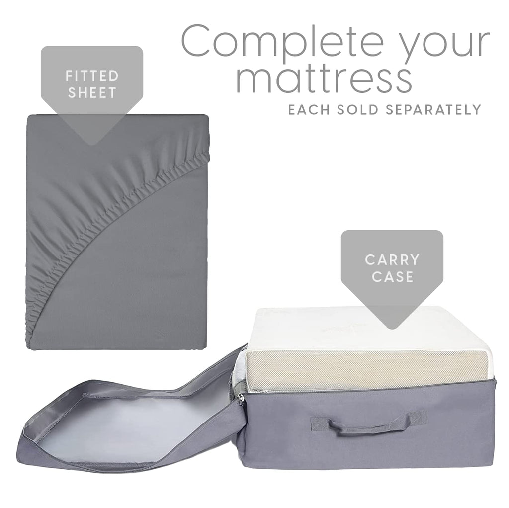 Queen Size 6 inch Memory Foam Trifold Mattress Q23444