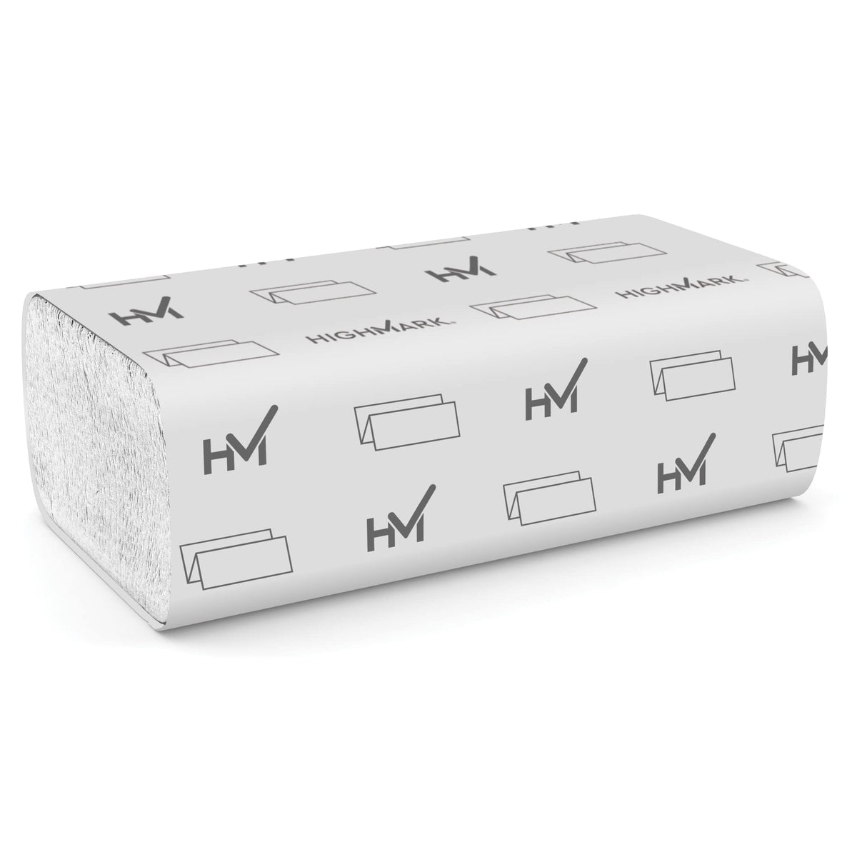 1-Ply White Recycled Paper Towels, 250 Sheets, 16 Packs H936