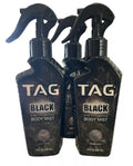 8 oz Men's Body Mist Black 3-Pack H433792