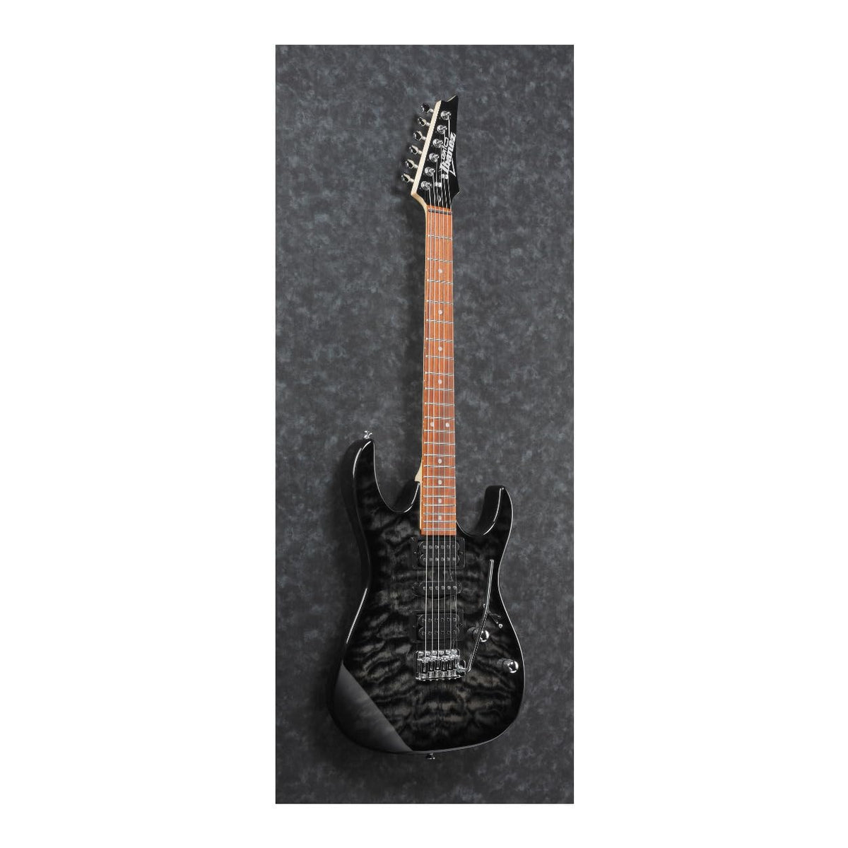 Transparent Black Sunburst Electric Guitar V50625