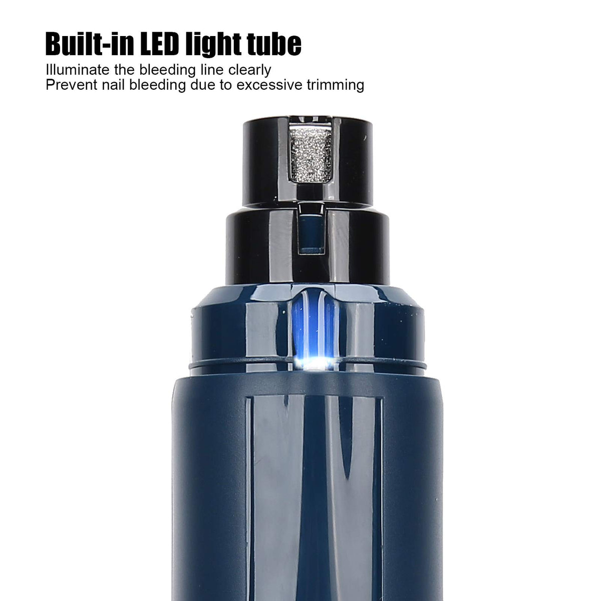 Rechargeable Portable LED Electric Dog Nail Grinder N32623