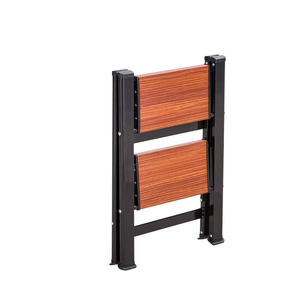 2 Step Folding Aluminum Ladder 330 lbs Capacity Z122