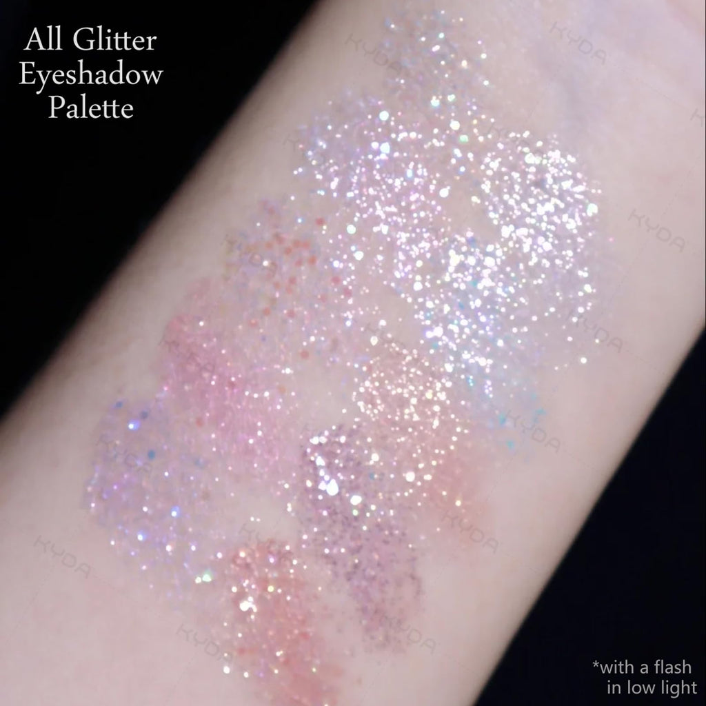 10 Colors Glitter Eyeshadow Palette C1084