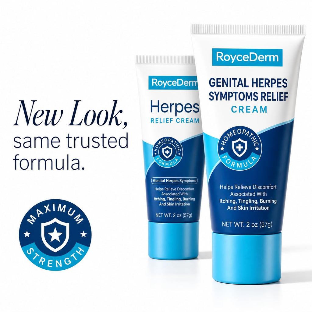 Herpes Treatment Cream for Symptom Relief, 2 oz I52376