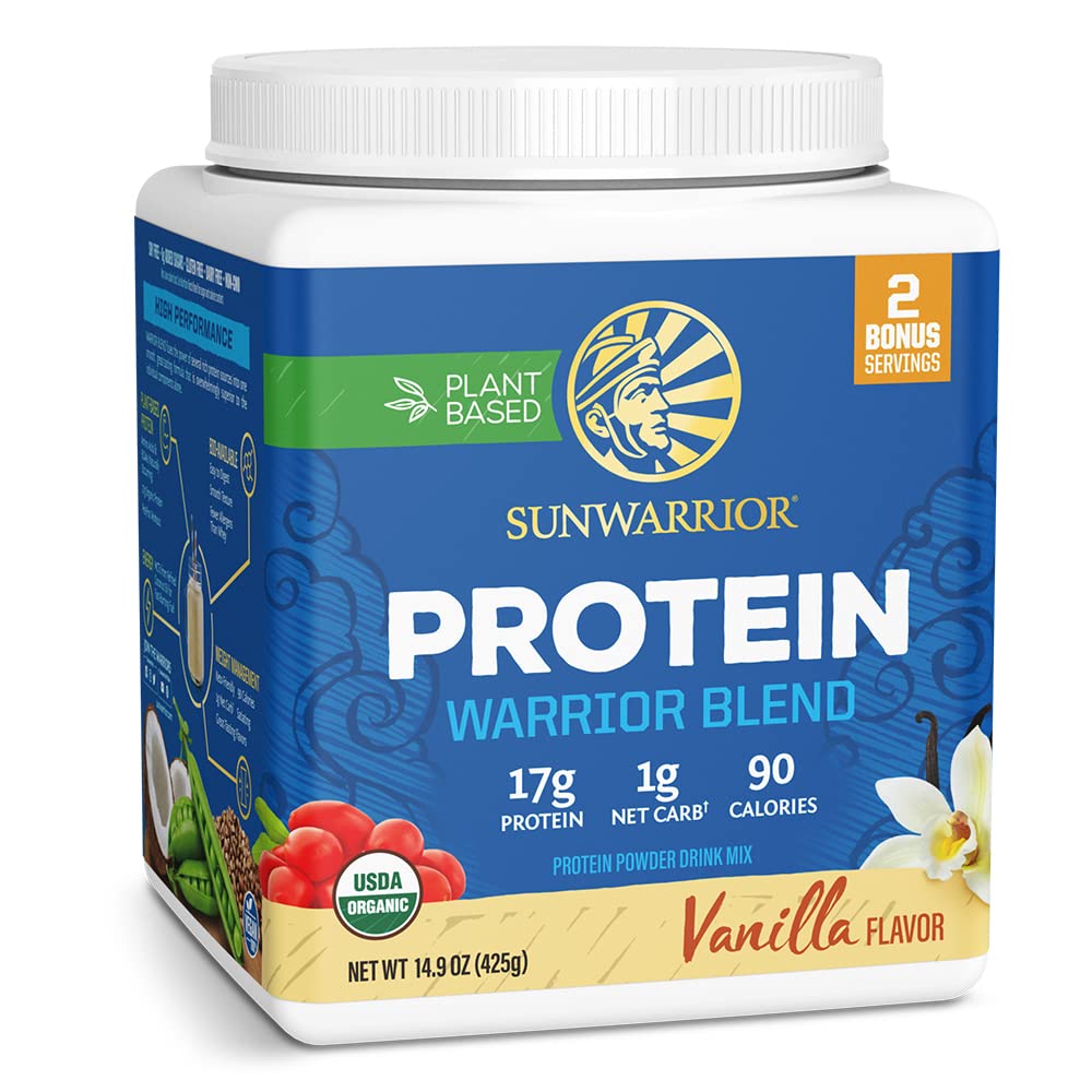 Vanilla Plant Based Protein Powder with BCAA W82177