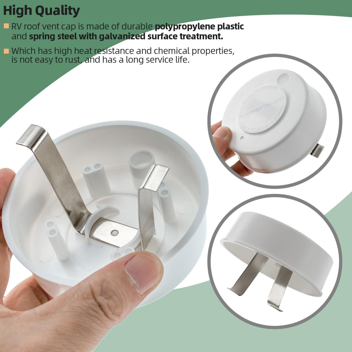 RV Roof Plumbing Vent Cap D121632