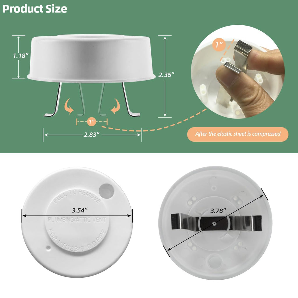RV Roof Plumbing Vent Cap D121632