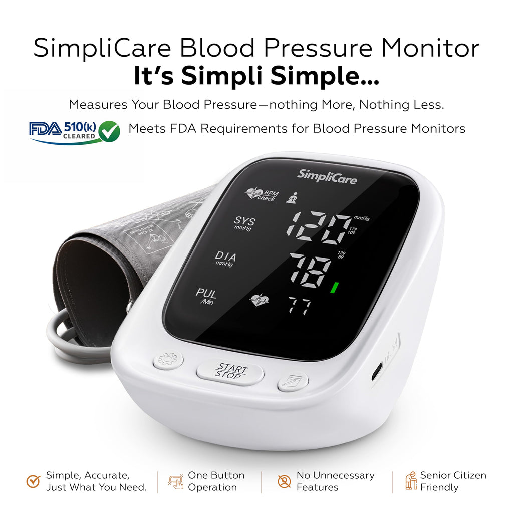 Blood Pressure Monitor with XL Blood Pressure Cuff C2881