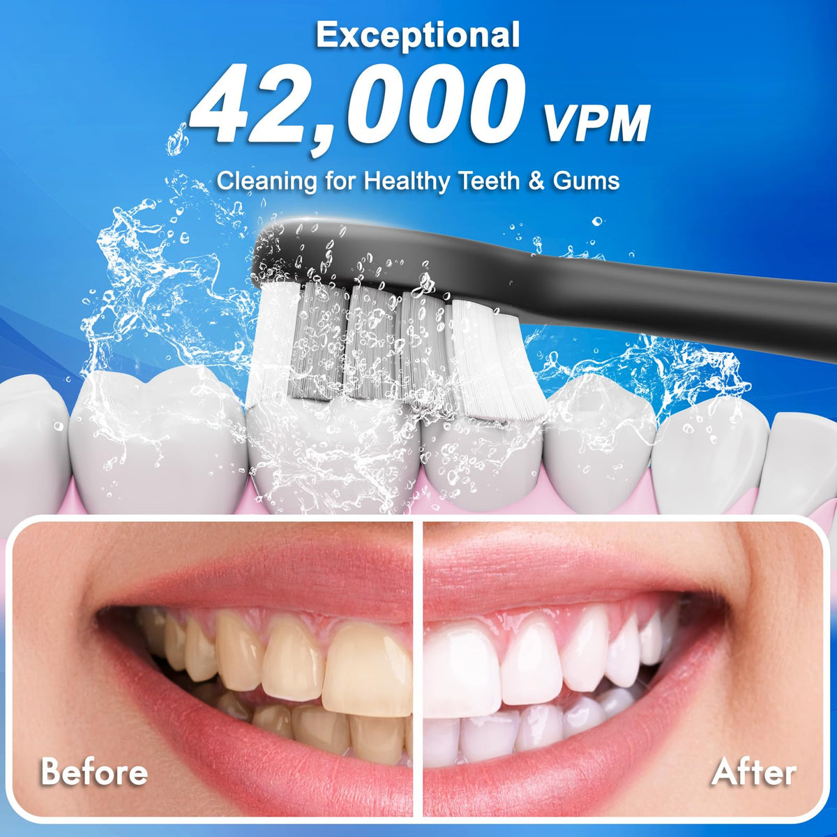 2 Pack Electric Toothbrush N2161