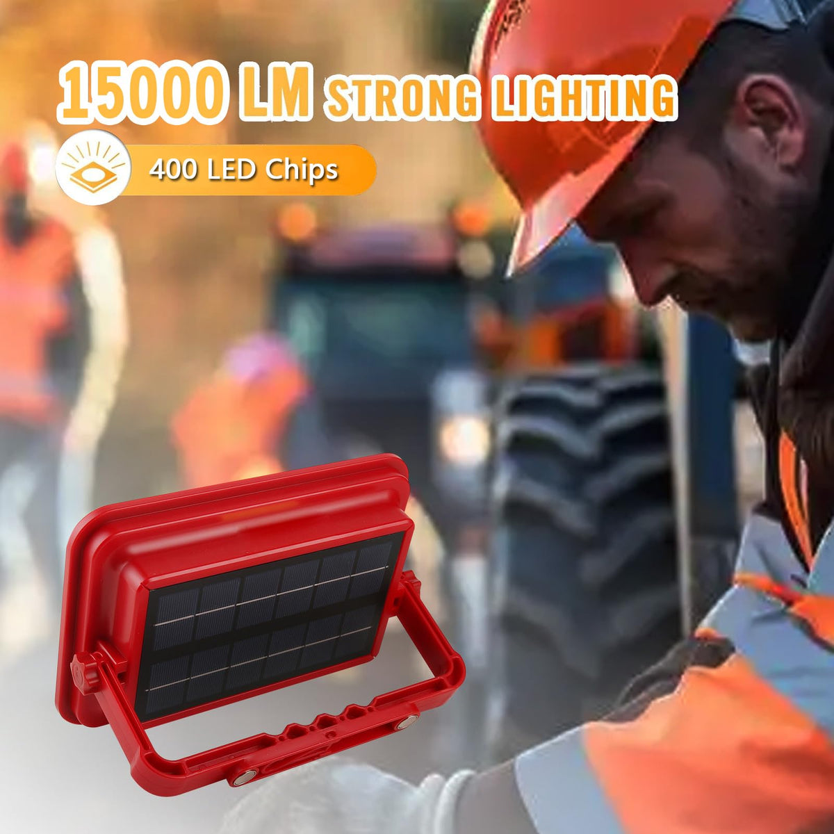 Portable Rechargeable Magnetic Work Light 16500mAh 200W 15000LM IP69 O6931