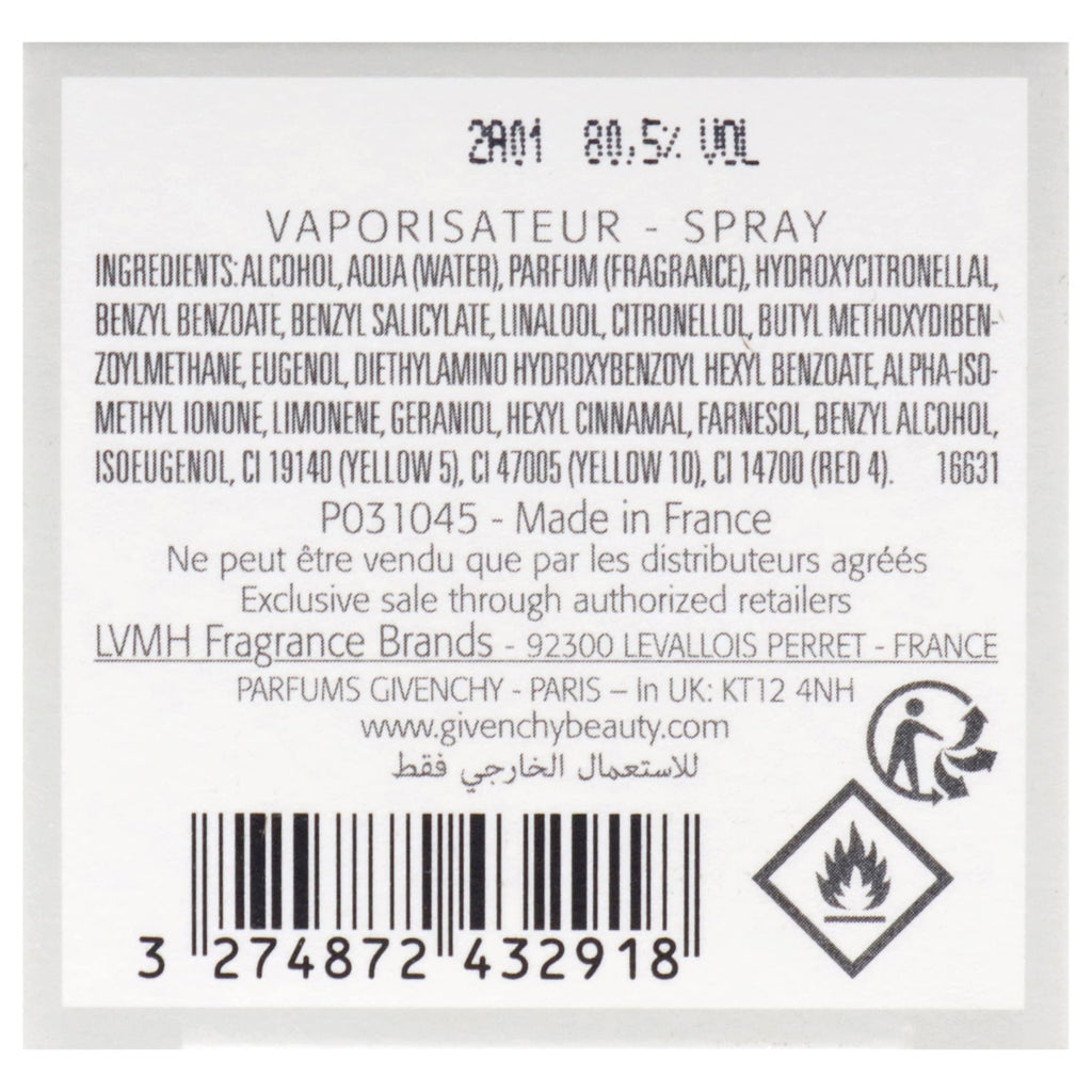 Eau De Toilette Spray 3.3 Ounces U56953