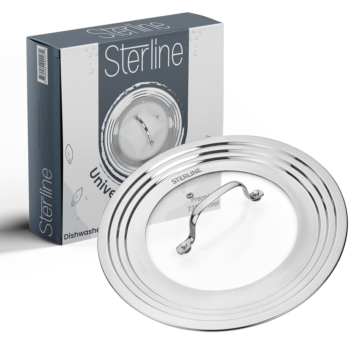Tempered Glass Universal Lid with Steam Vent N284419