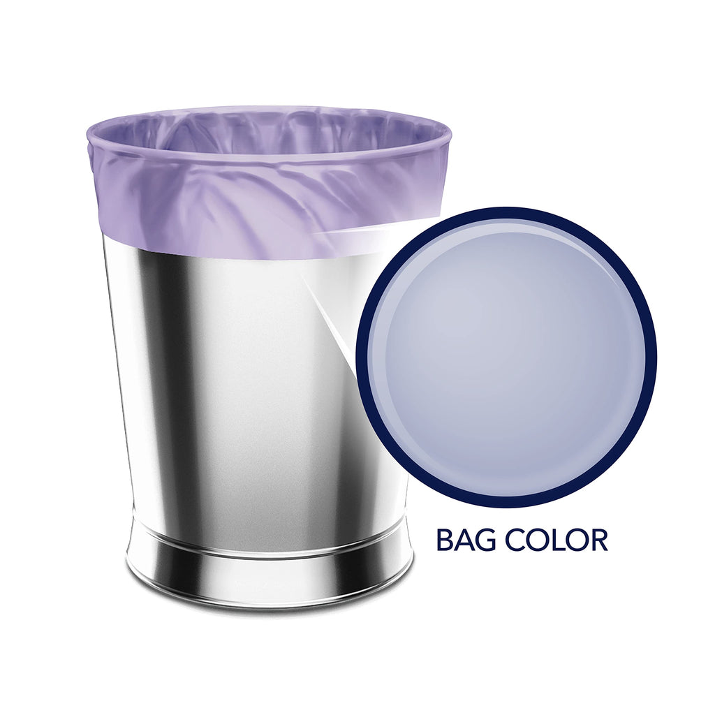 4 Gallon Drawstring Trash Bags 480 Bags Lavender S751384