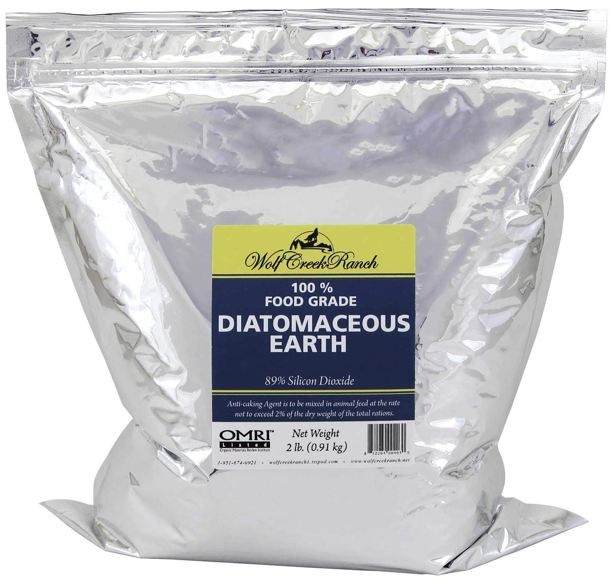 Food Grade Diatomaceous Earth 2lb Bag K70810