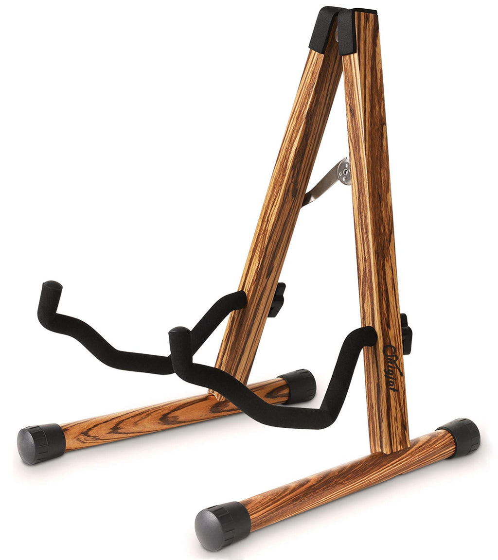 Folding Wood Acoustic Guitar Stand with Padding K70333