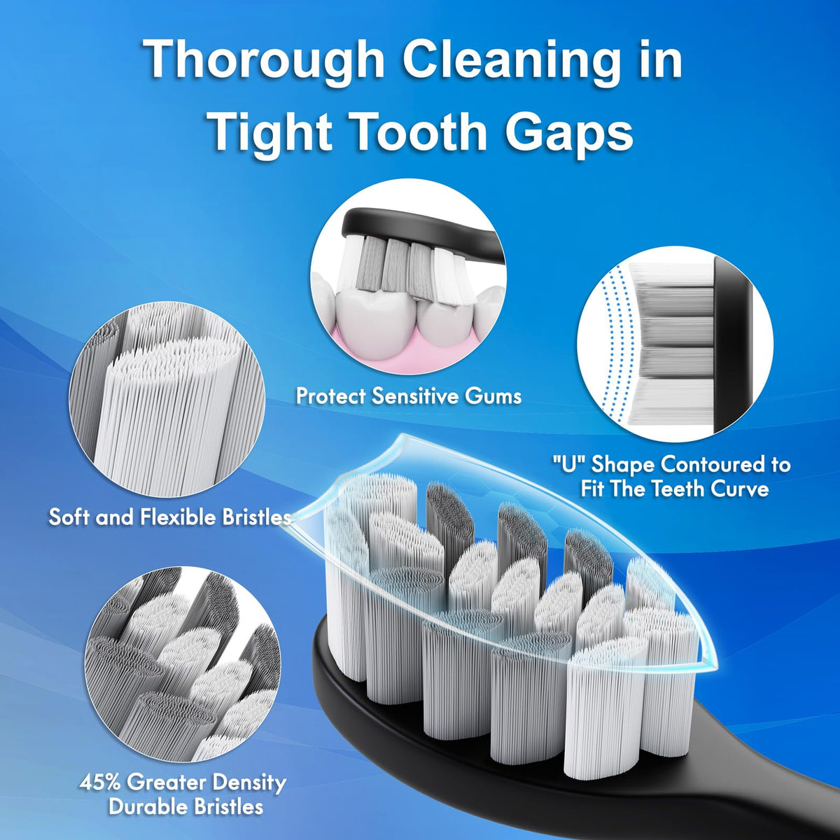 2 Pack Electric Toothbrush N2161