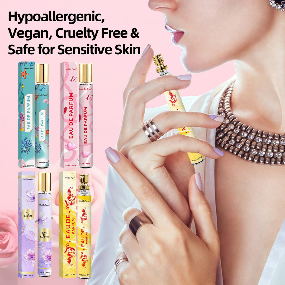 4 Pack Women's Eau de Parfum Travel Size N659601