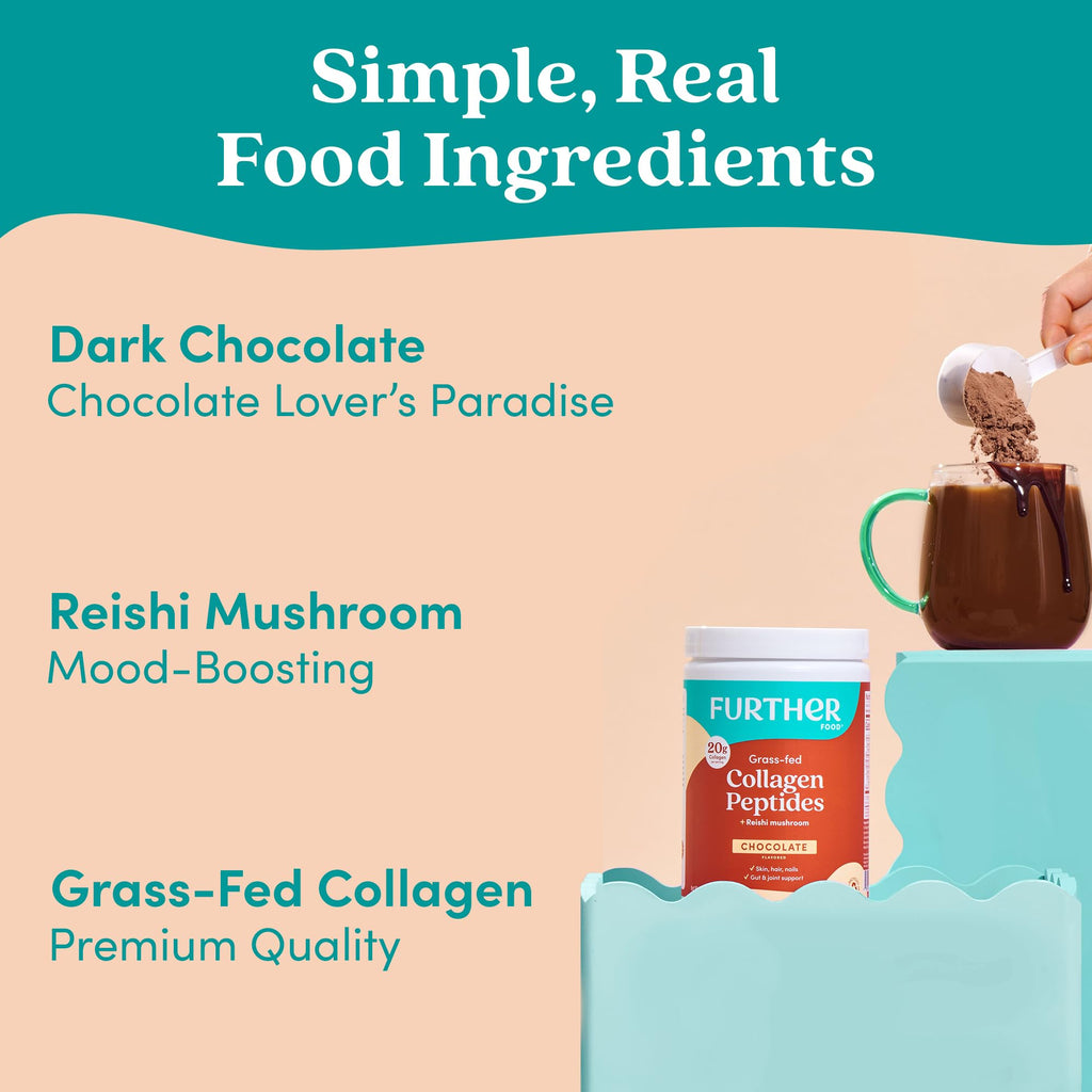 Chocolate Collagen Peptides Powder 24.34 Oz L40311