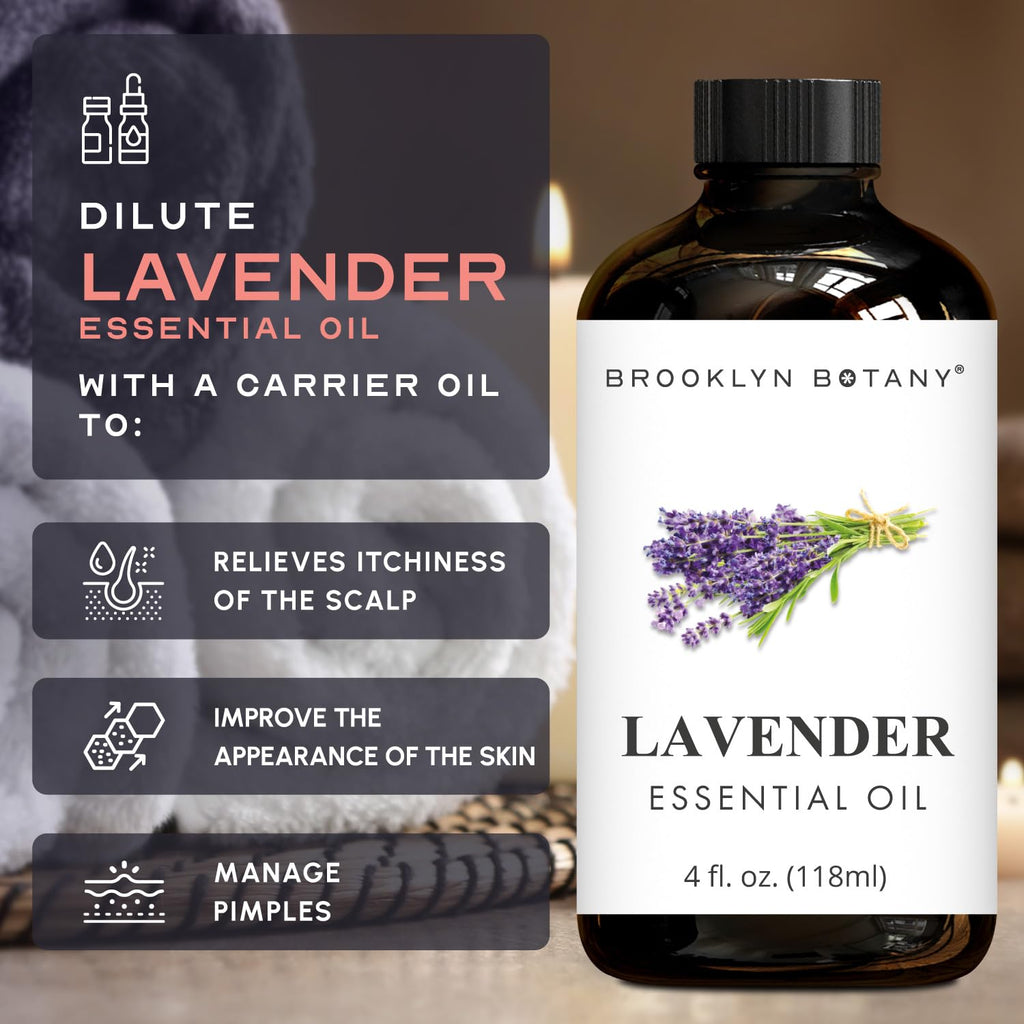 Lemon Eucalyptus & Lavender Essential Oils 4 Fl Oz Pack of 2 U998