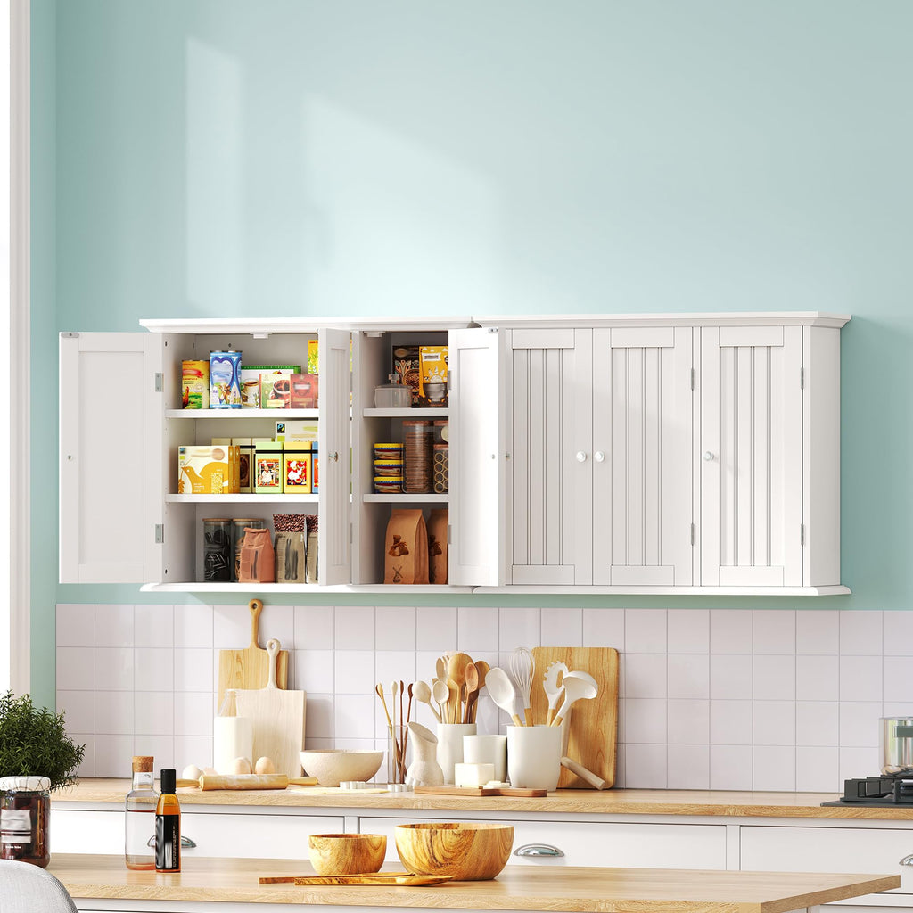 Laundry Cabinet with 3 Doors and Adjustable Shelves L6620