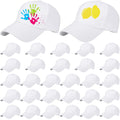 Cotton White Baseball Cap Z67504