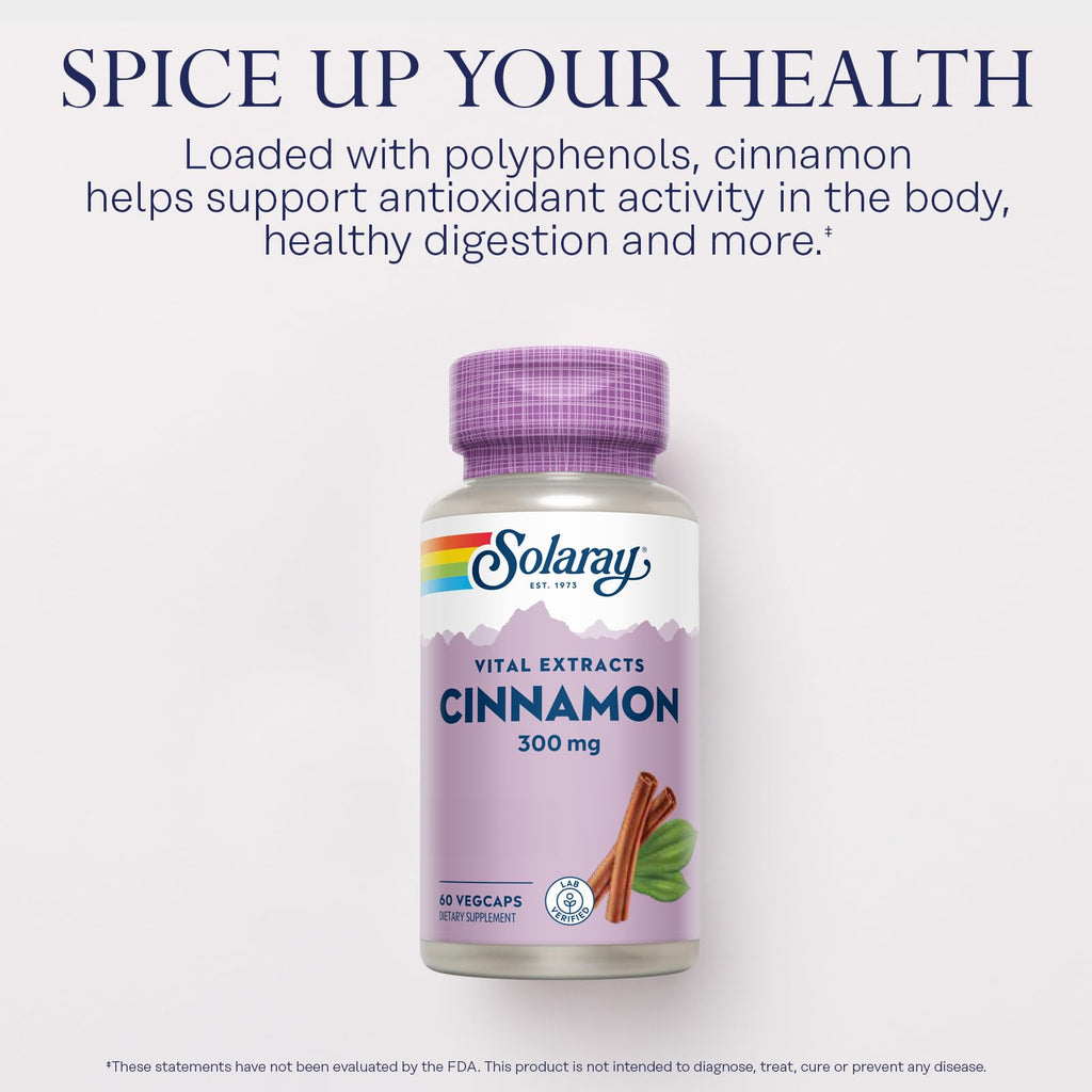 Cinnamon Extract 300 Mg 60 VegCaps Q311