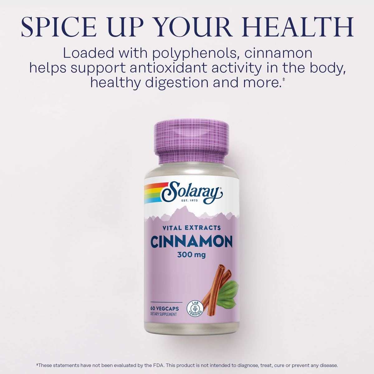 Cinnamon Extract 300 Mg 60 VegCaps Q311