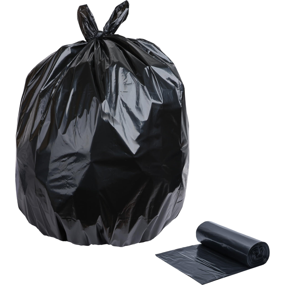 Black 55-60 Gallon Trash Bags Pack of 100 O850917